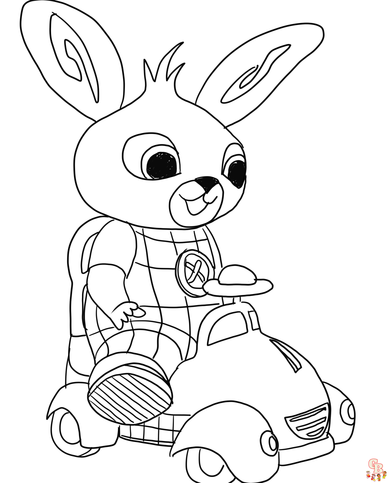 Coloriage Bing