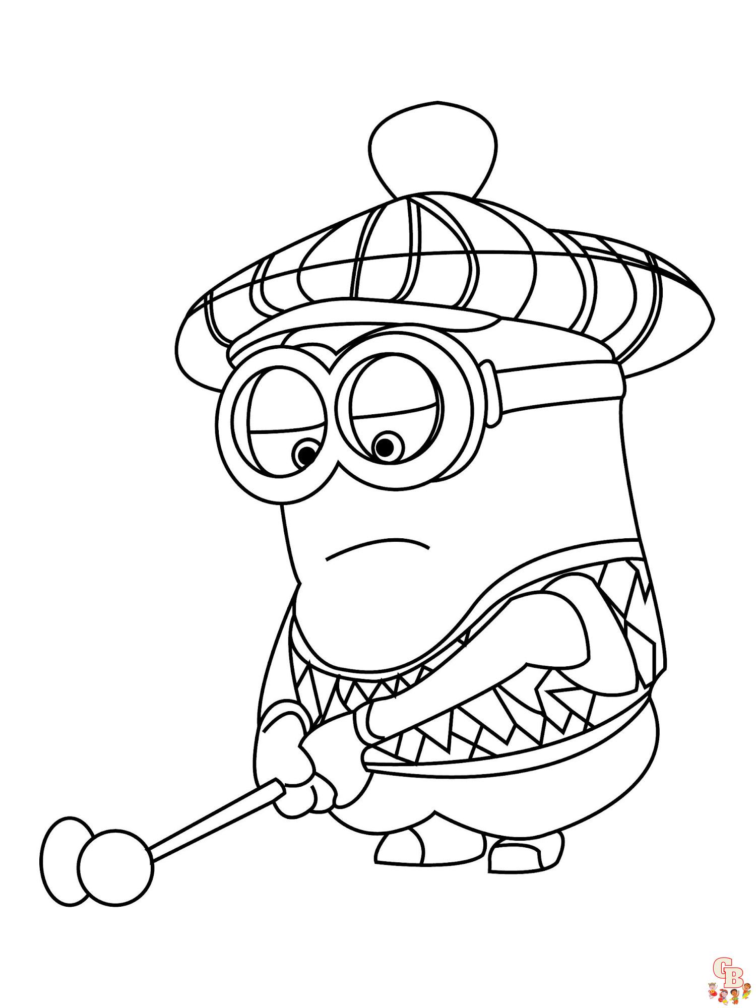 Coloriage Minions