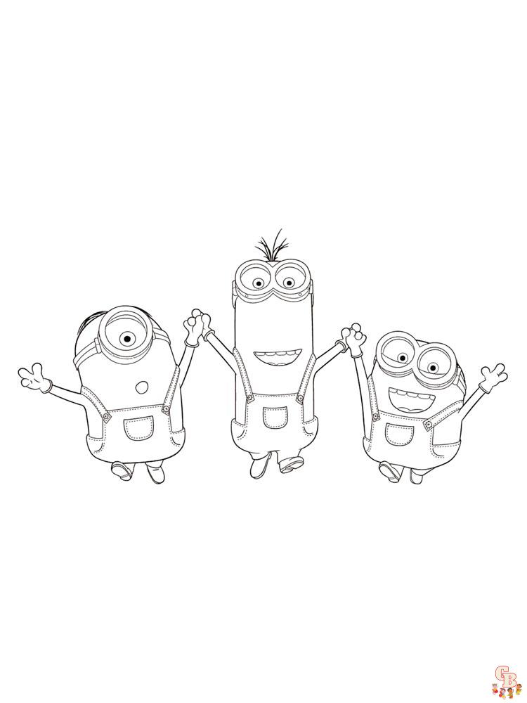 Coloriage Minions