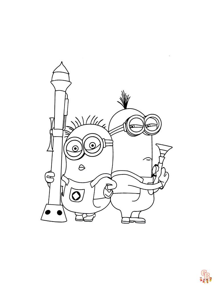 Coloriage Minions