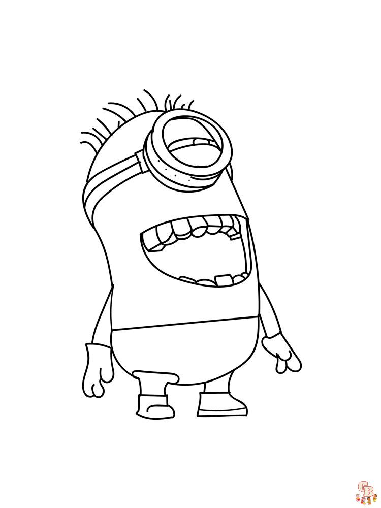 Coloriage Minions