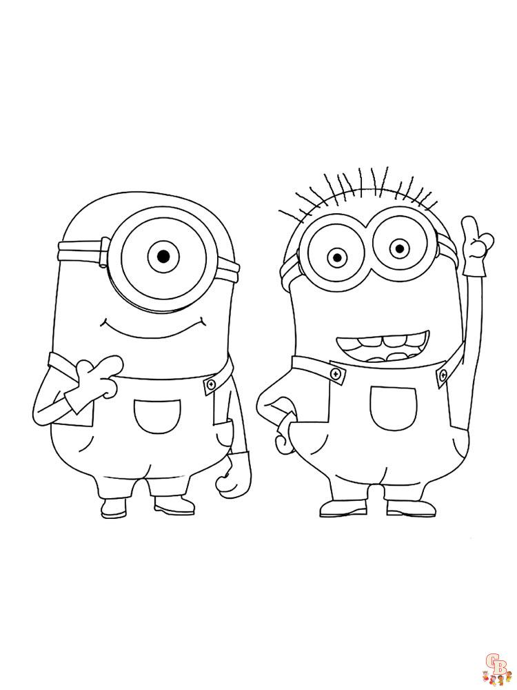 Coloriage Minions