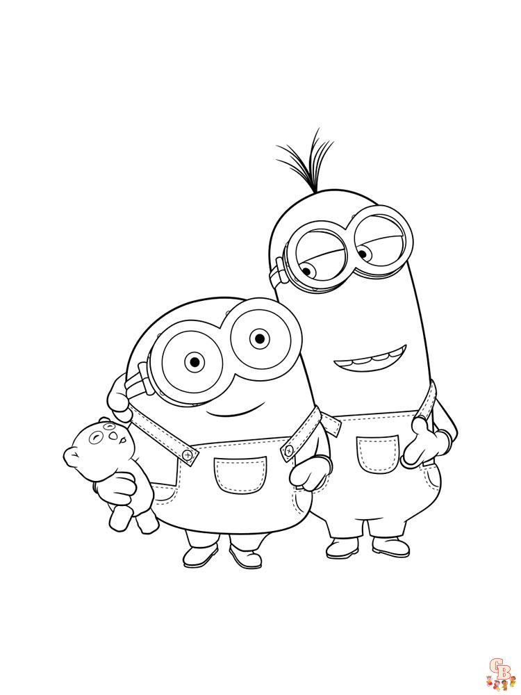 Coloriage Minions