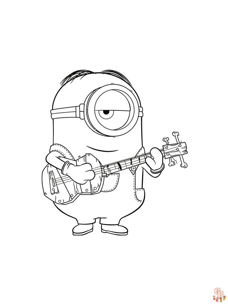 Coloriage Minions