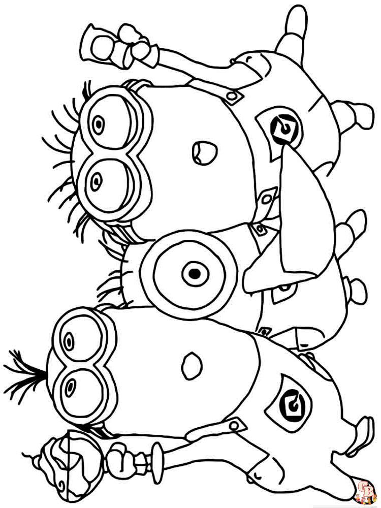 Coloriage Minions