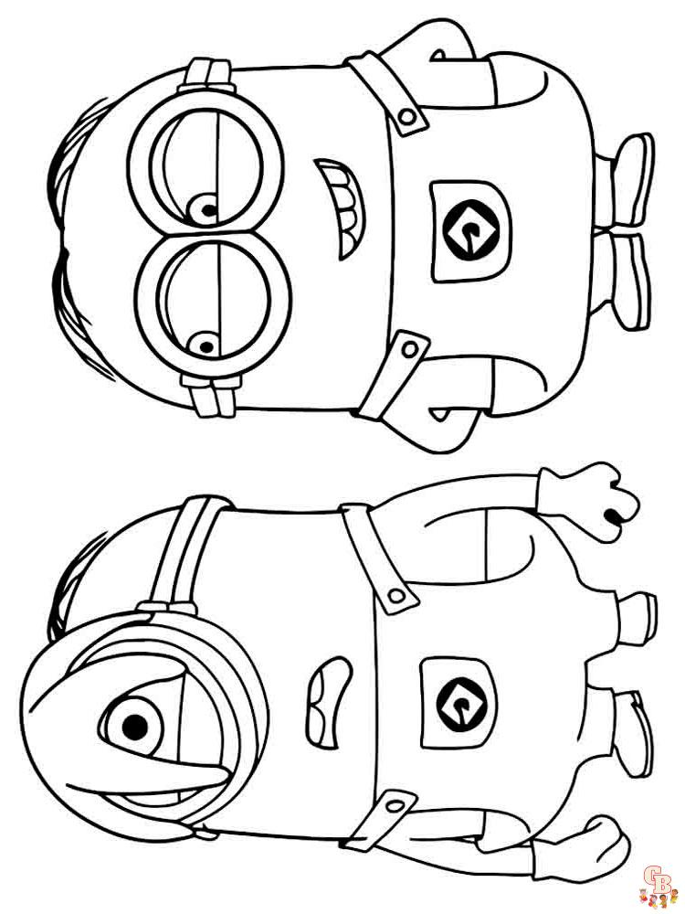 Coloriage Minions