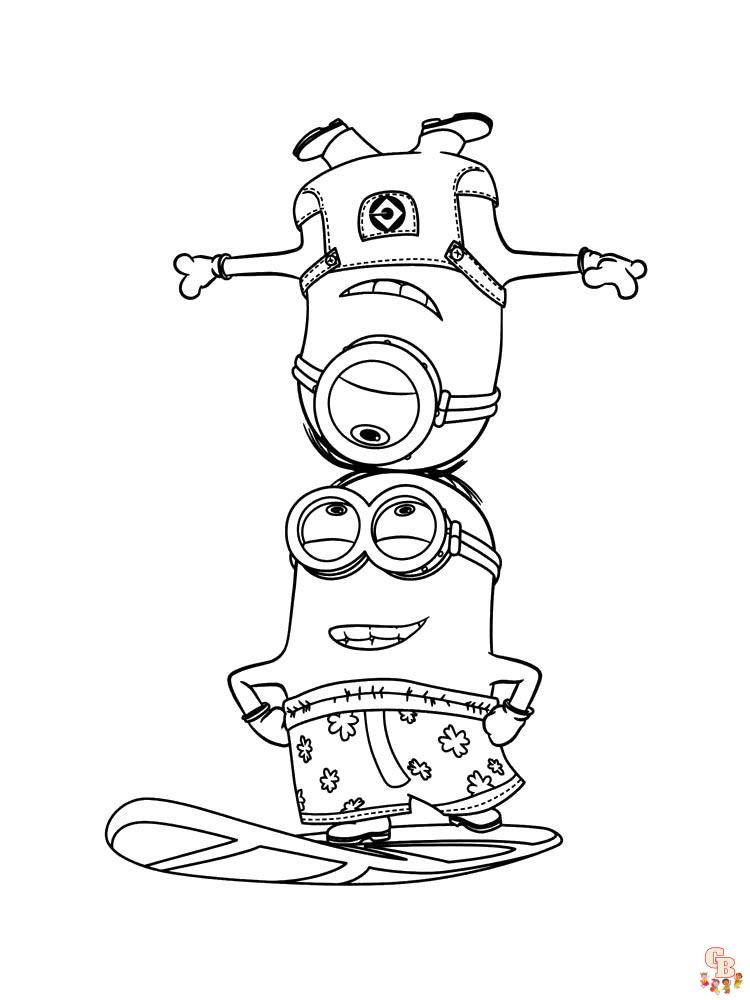 Coloriage Minions