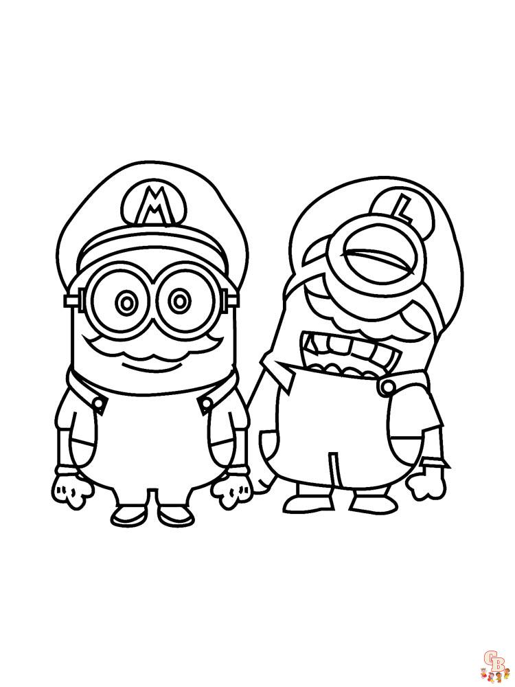 Coloriage Minions