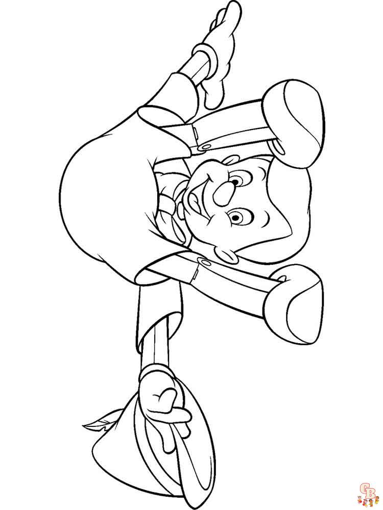 Coloriage Pinocchio