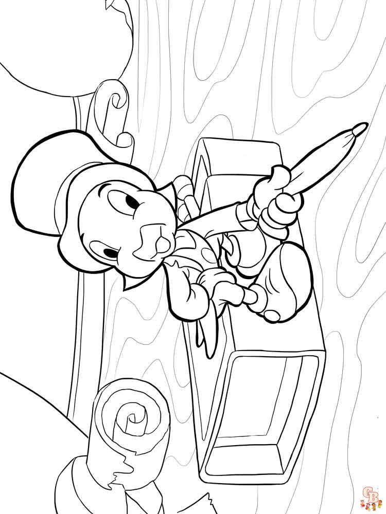 Coloriage Pinocchio