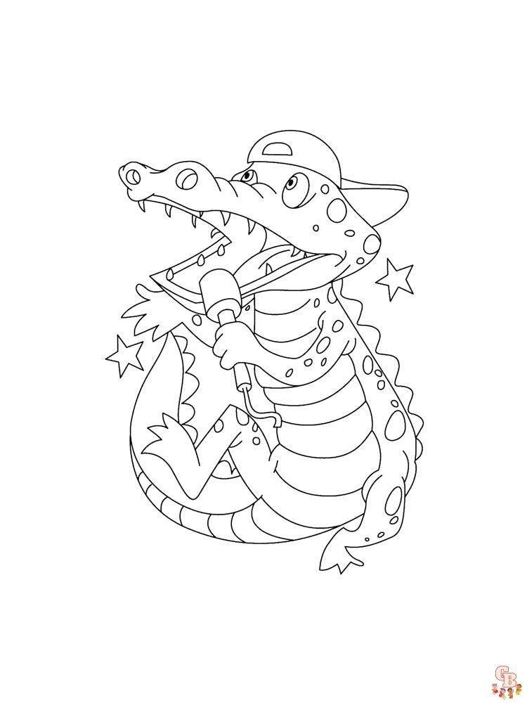 Coloriage crocodiles