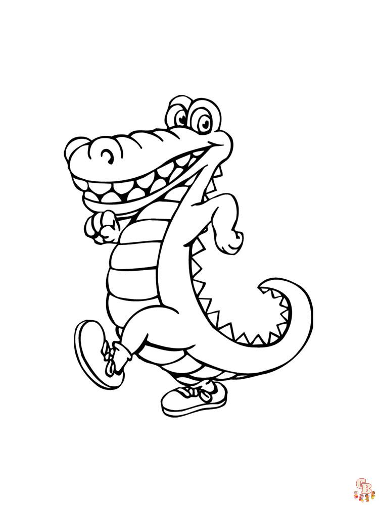 Coloriage crocodiles