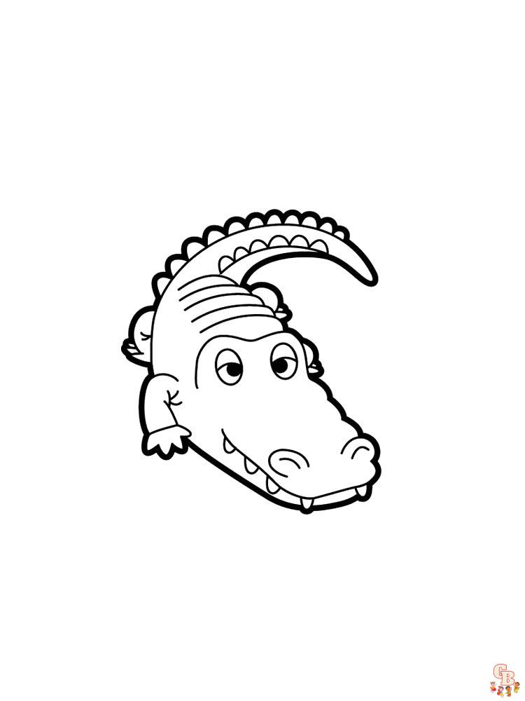 Coloriage crocodiles