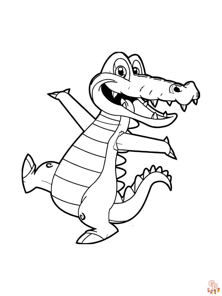 Coloriage crocodiles