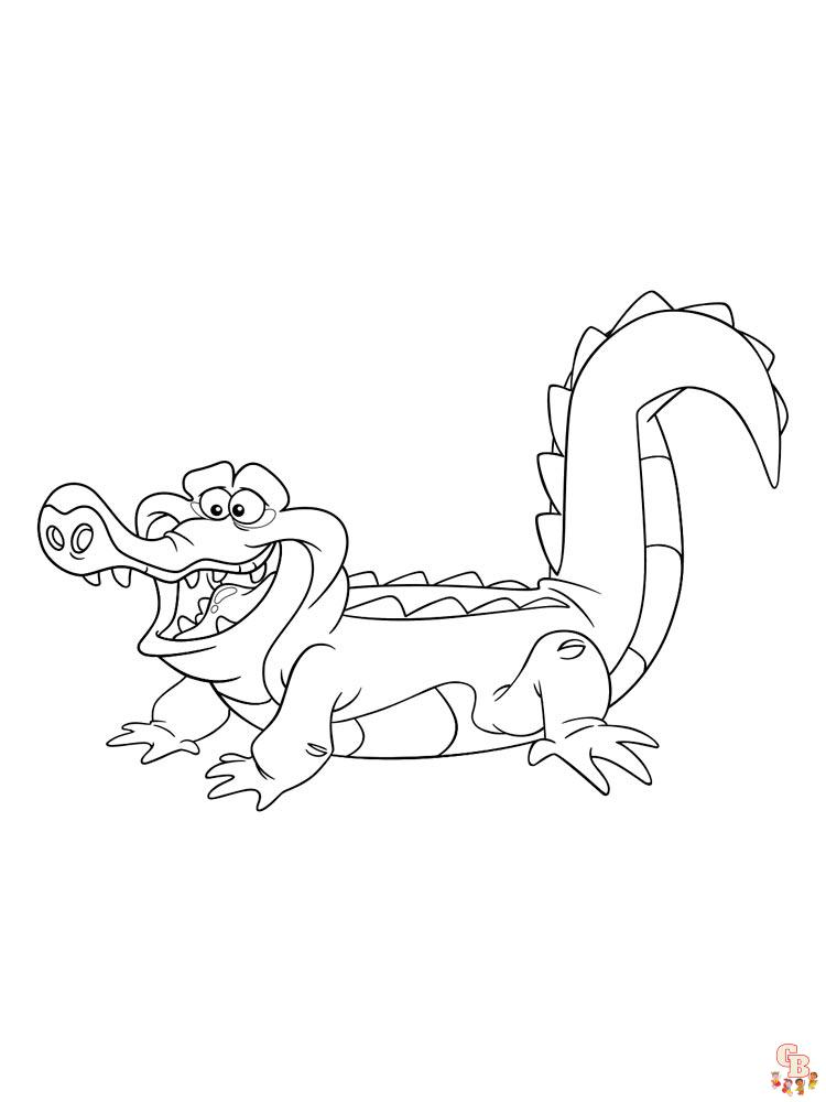 Coloriage crocodiles