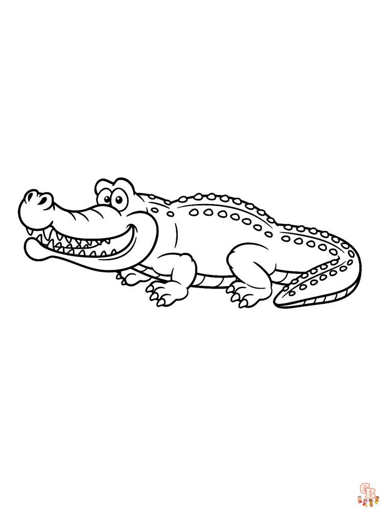 Coloriage crocodiles