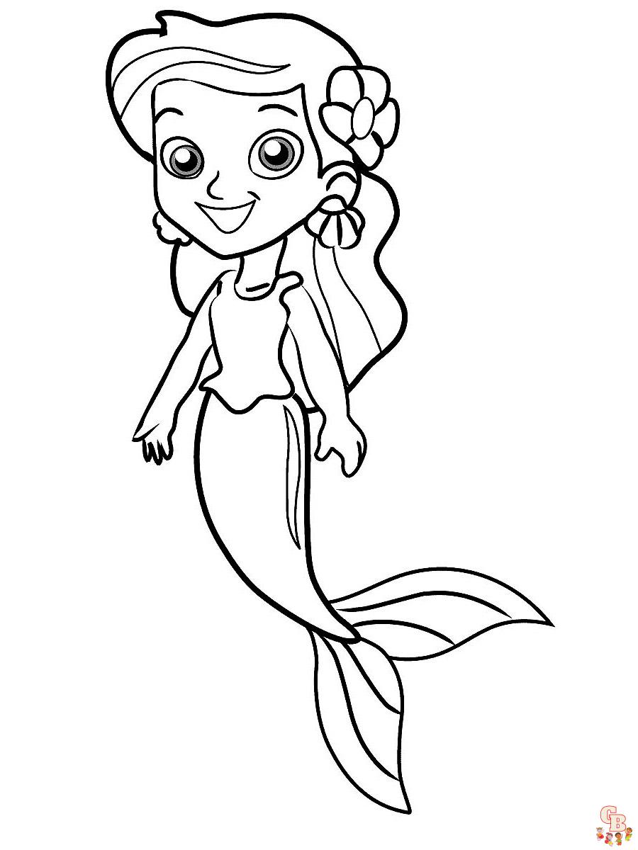 sirene Coloriage