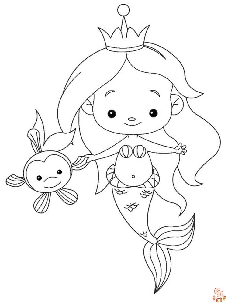 sirene Coloriage