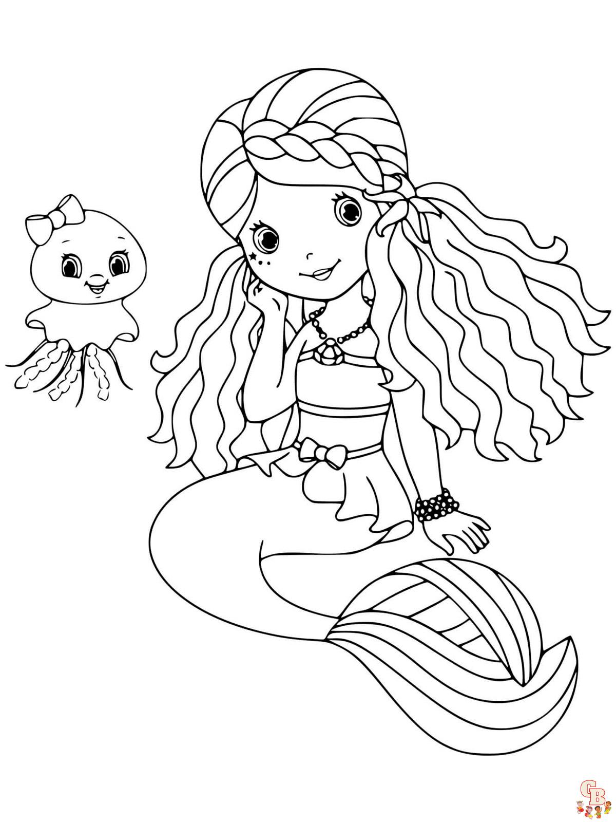 sirene Coloriage