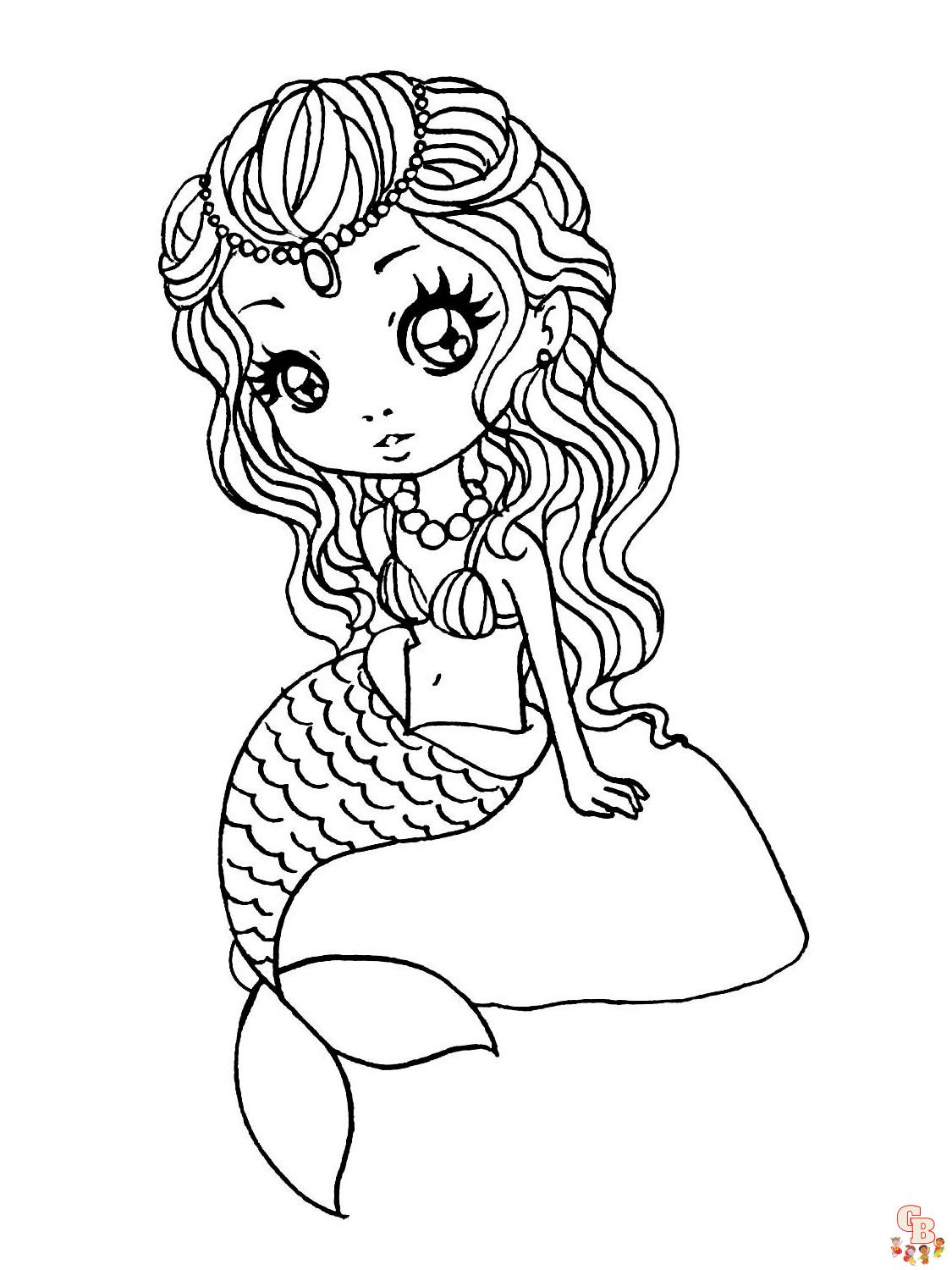 sirene Coloriage