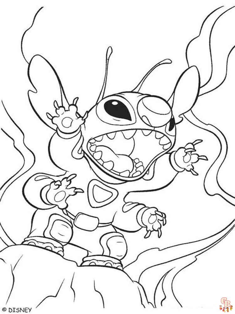 Stitch Coloriage