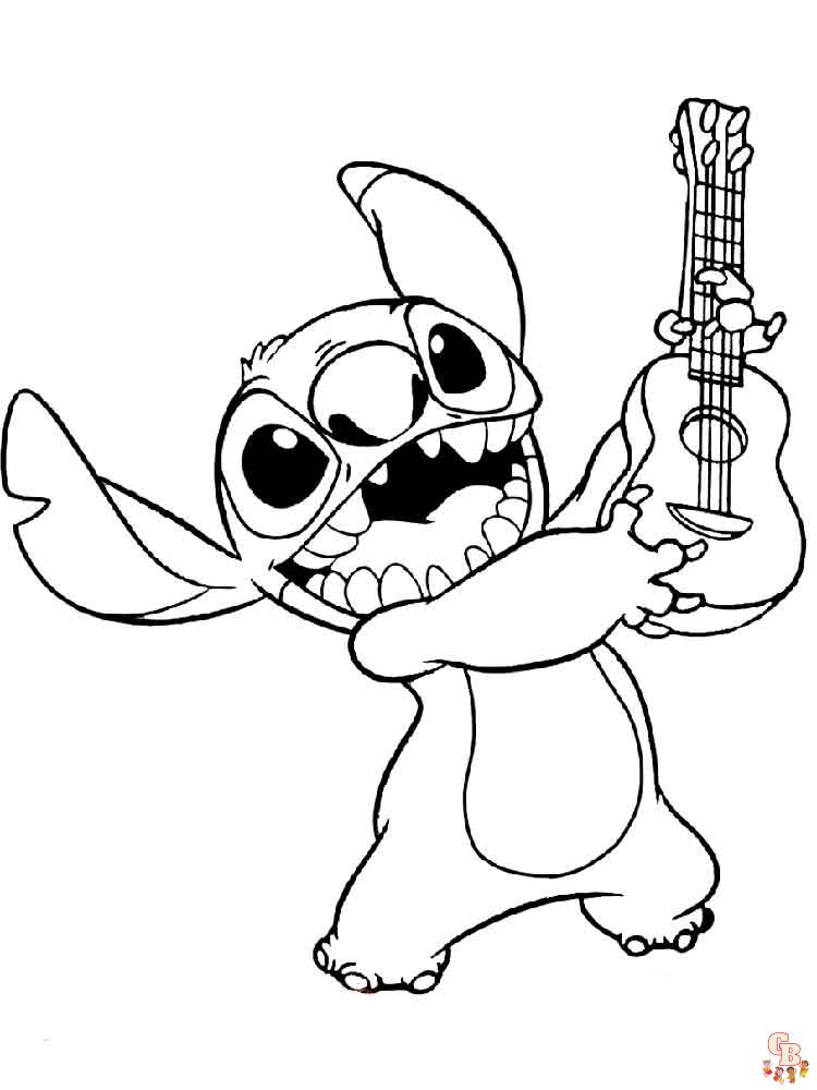 Stitch Coloriage