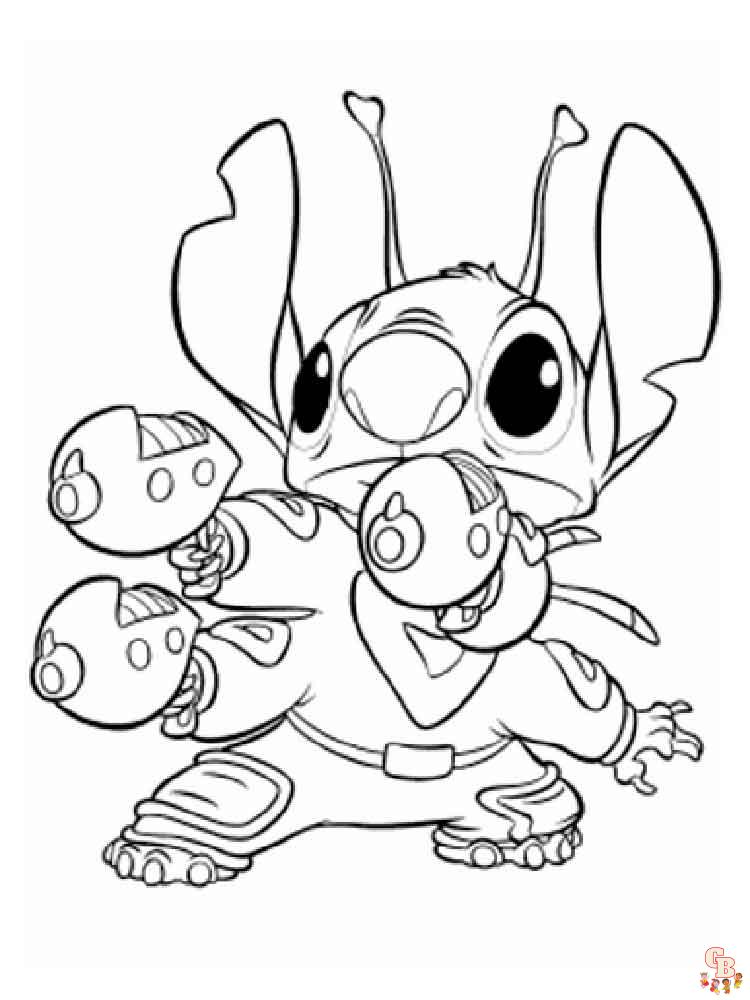 Stitch Coloriage