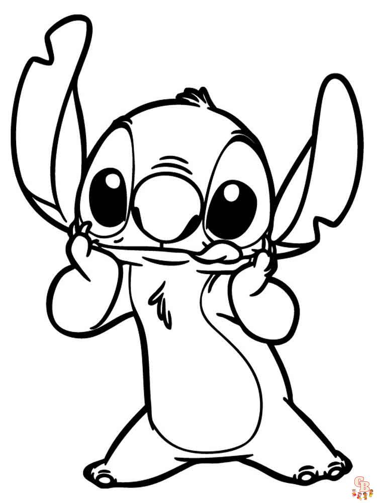 Stitch Coloriage