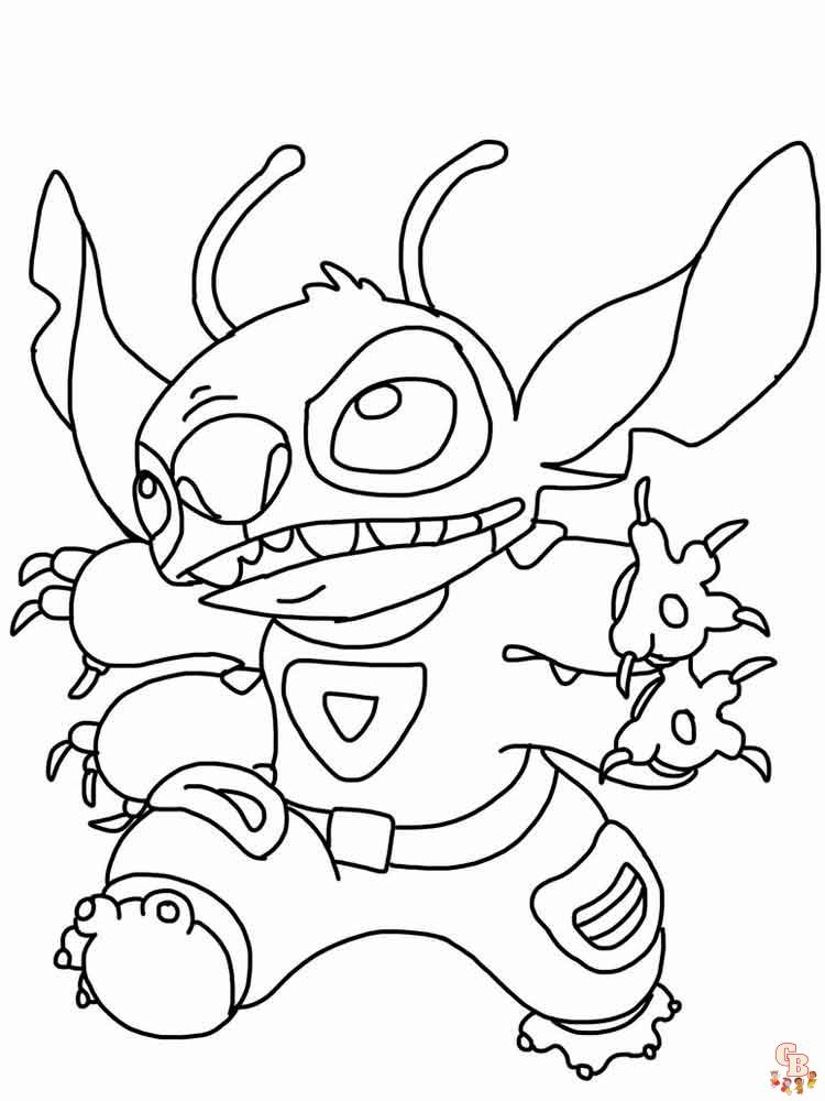 Stitch Coloriage