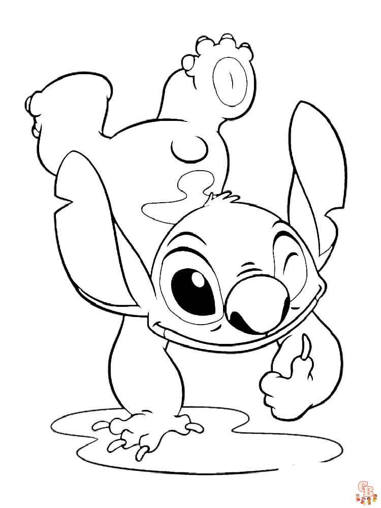 Stitch Coloriage