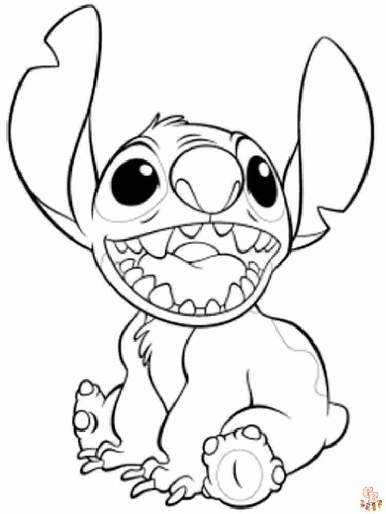 Stitch Coloriage