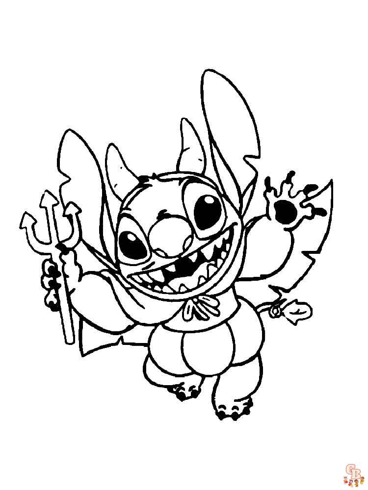 Stitch Coloriage