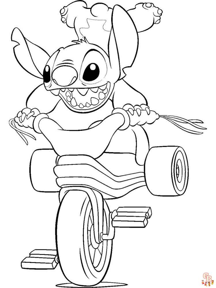 Stitch Coloriage