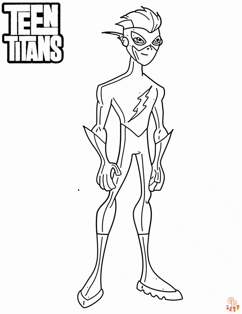 The Flash coloriage