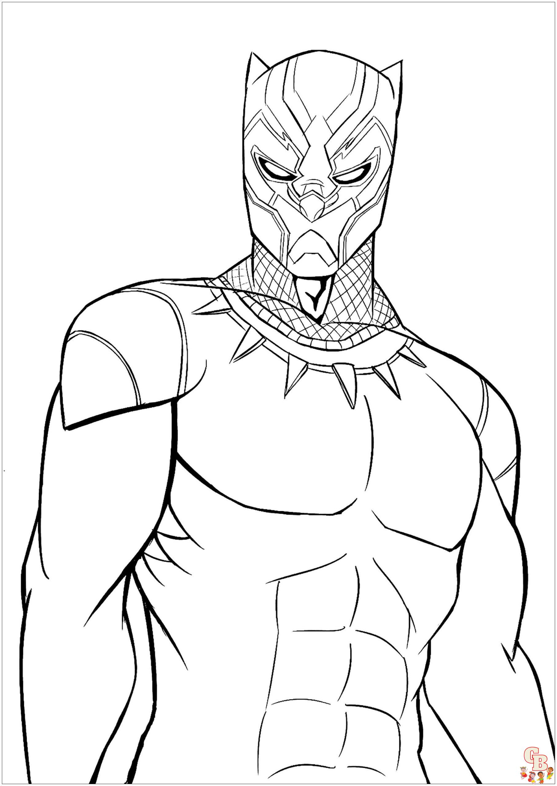 coloriage Black Panther