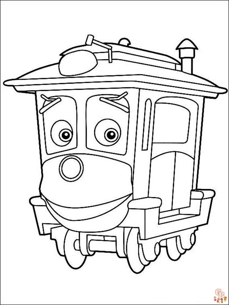 coloriage Chuggington