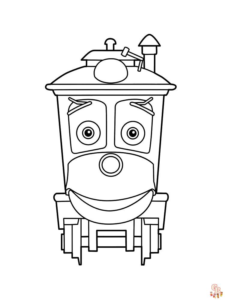 coloriage Chuggington