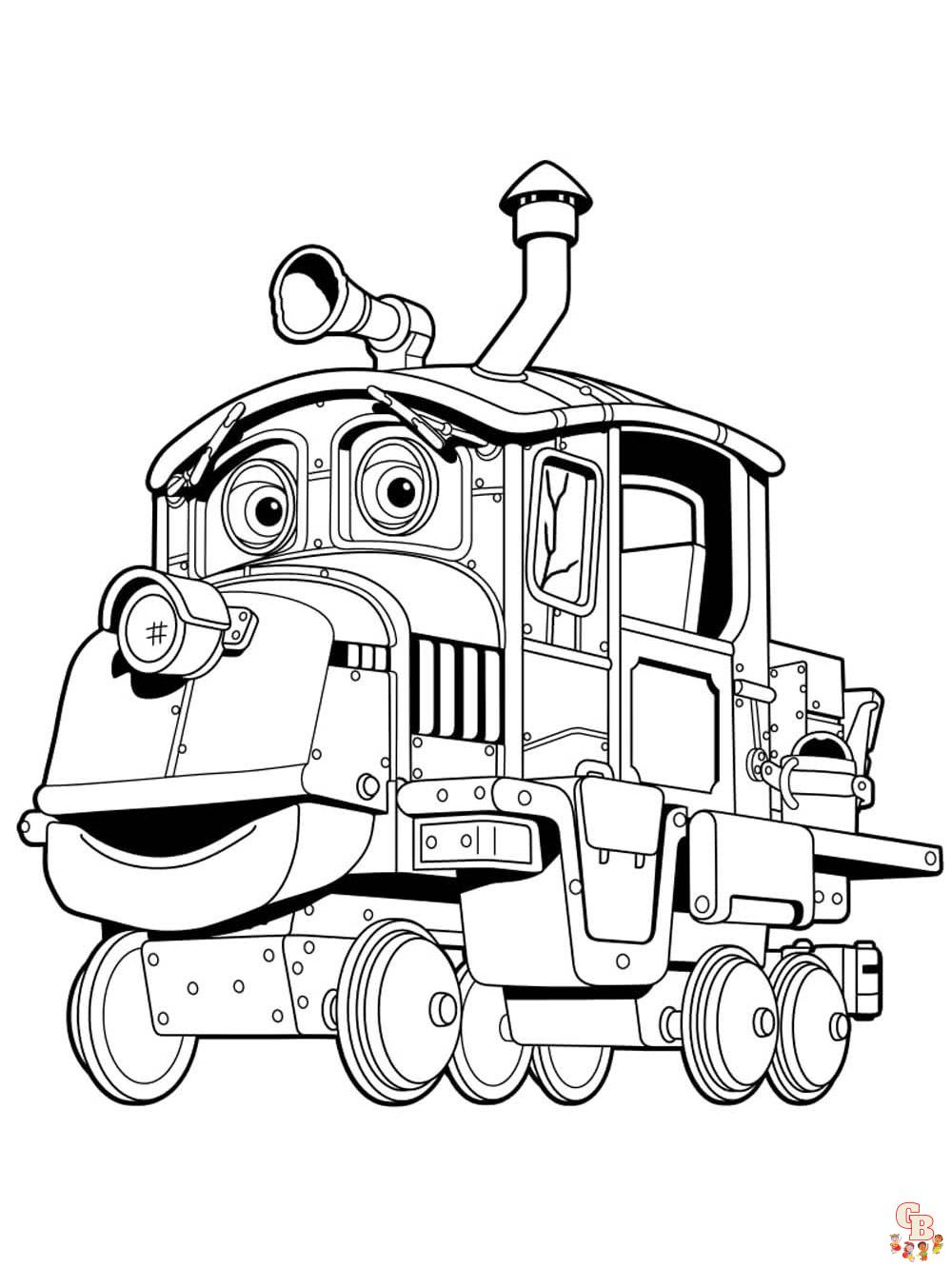 coloriage Chuggington