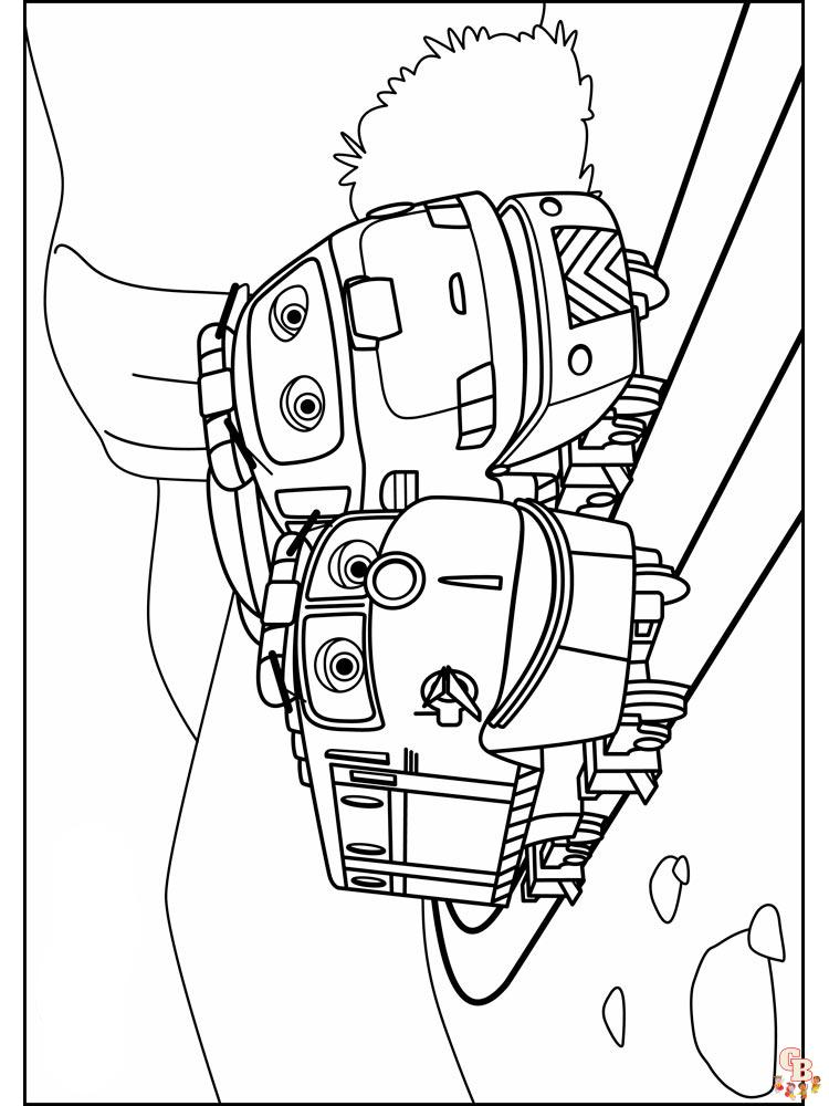 coloriage Chuggington