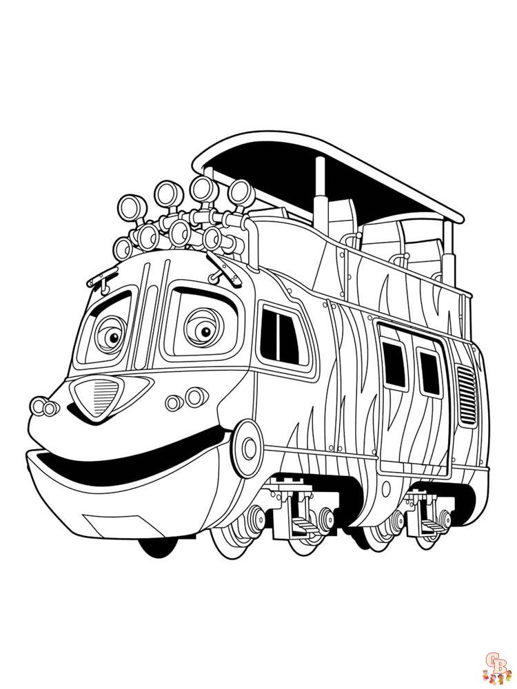 coloriage Chuggington