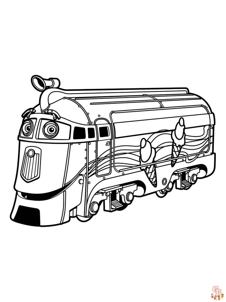 coloriage Chuggington