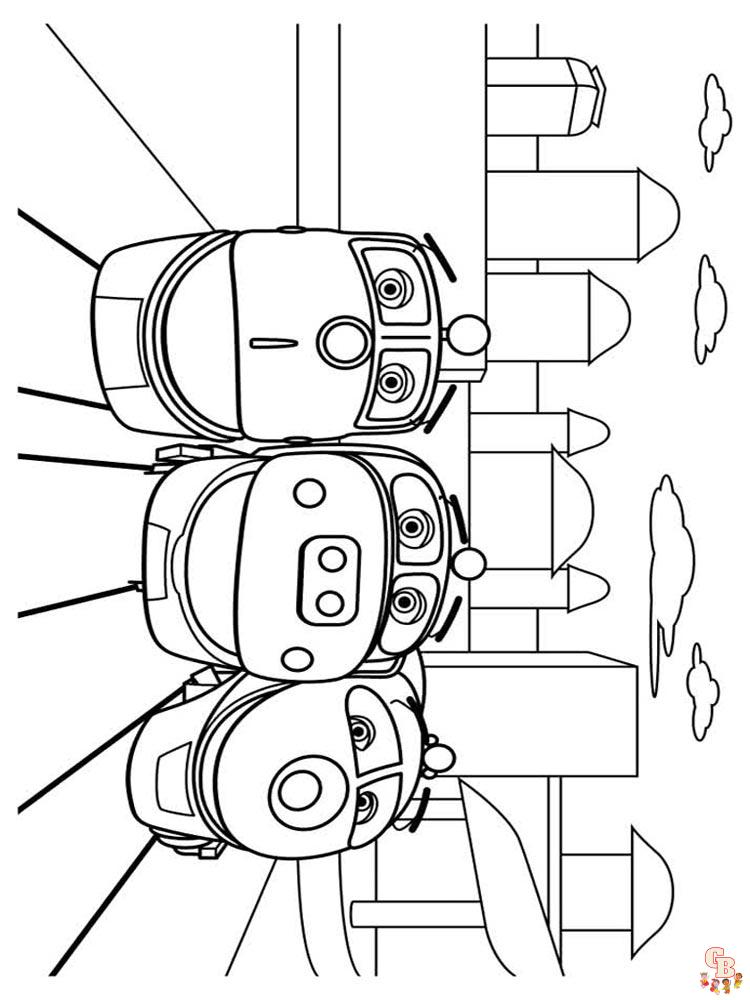 coloriage Chuggington