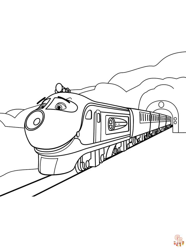 coloriage Chuggington