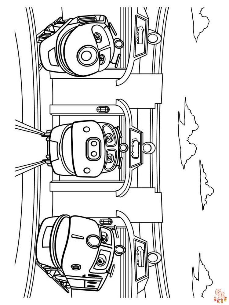 coloriage Chuggington