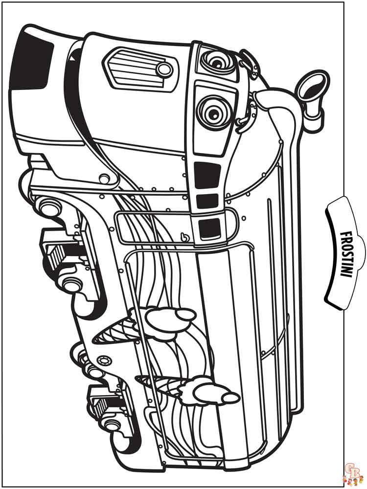 coloriage Chuggington