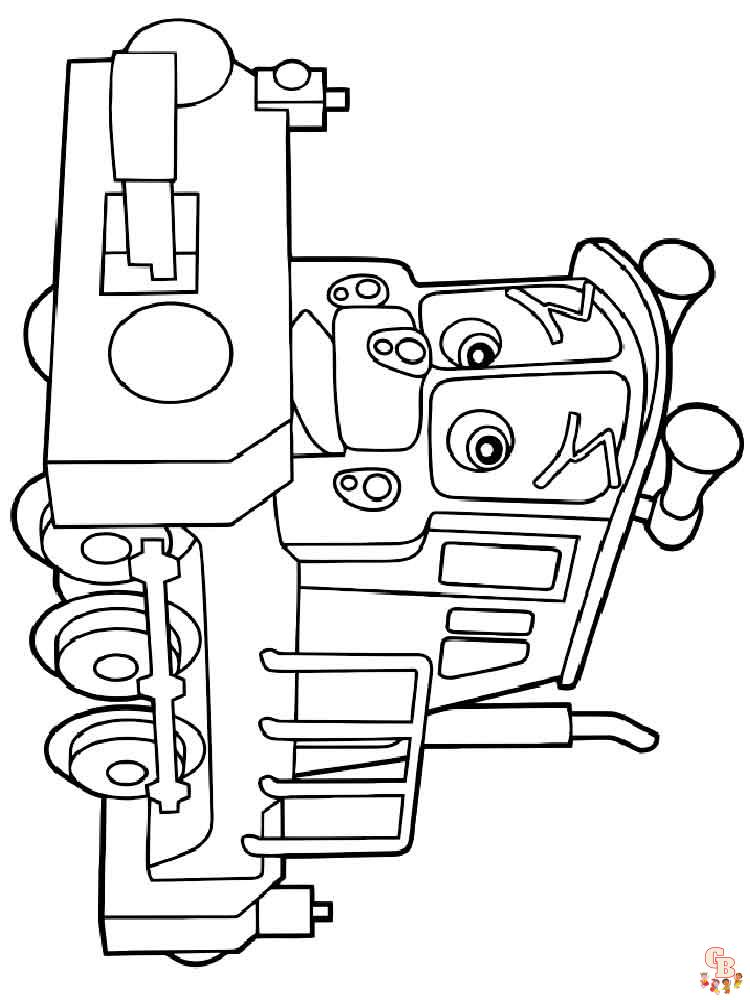 coloriage Chuggington