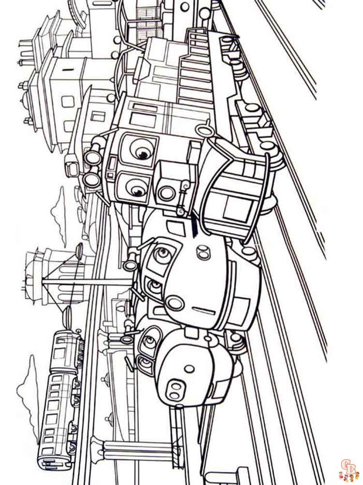 coloriage Chuggington