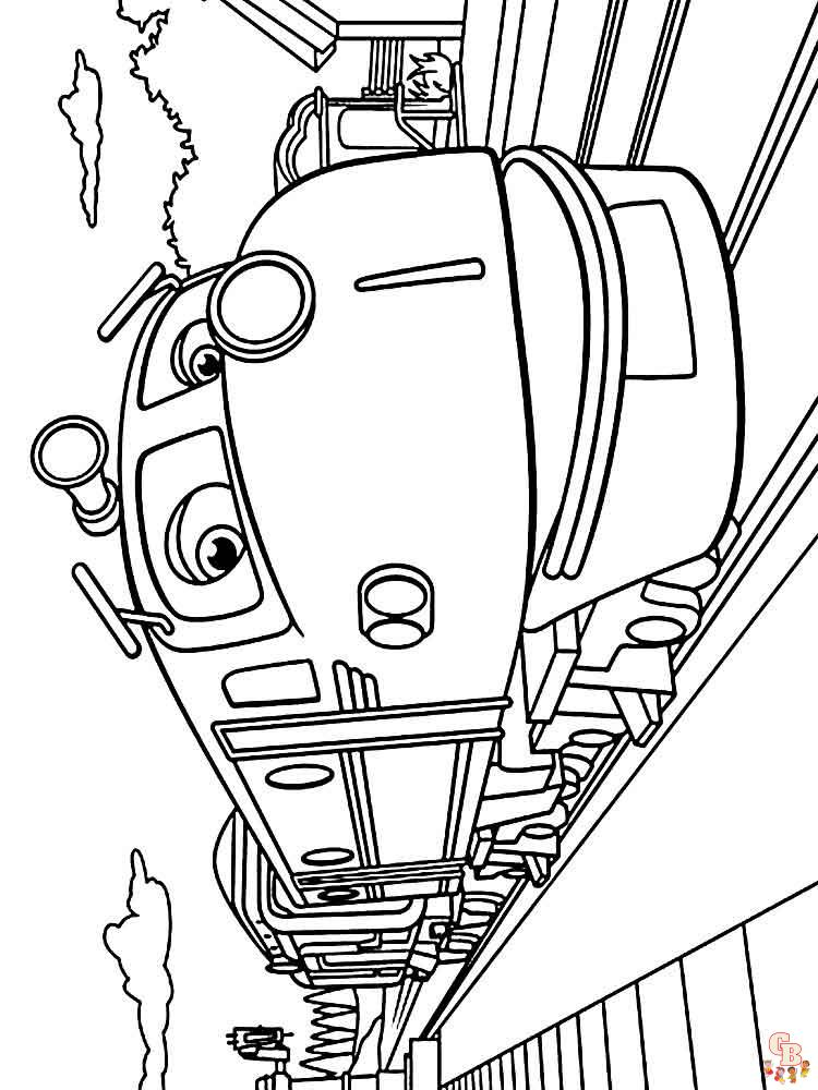 coloriage Chuggington