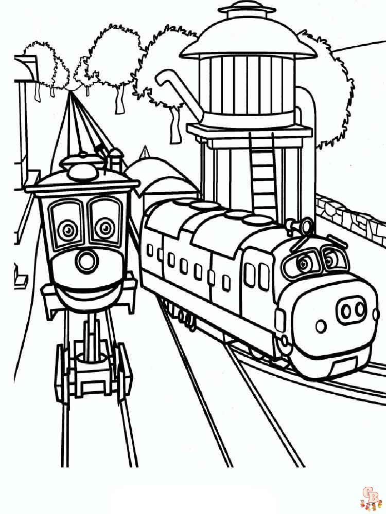 coloriage Chuggington