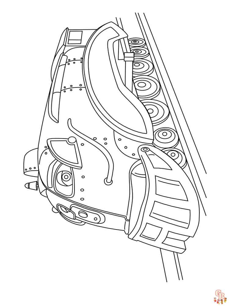 coloriage Chuggington